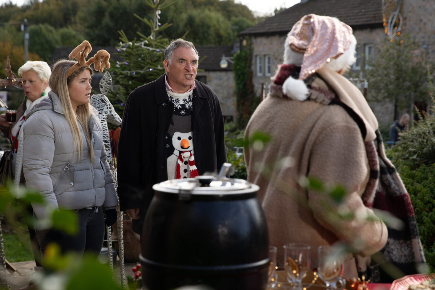 Bob shouting at Brenda