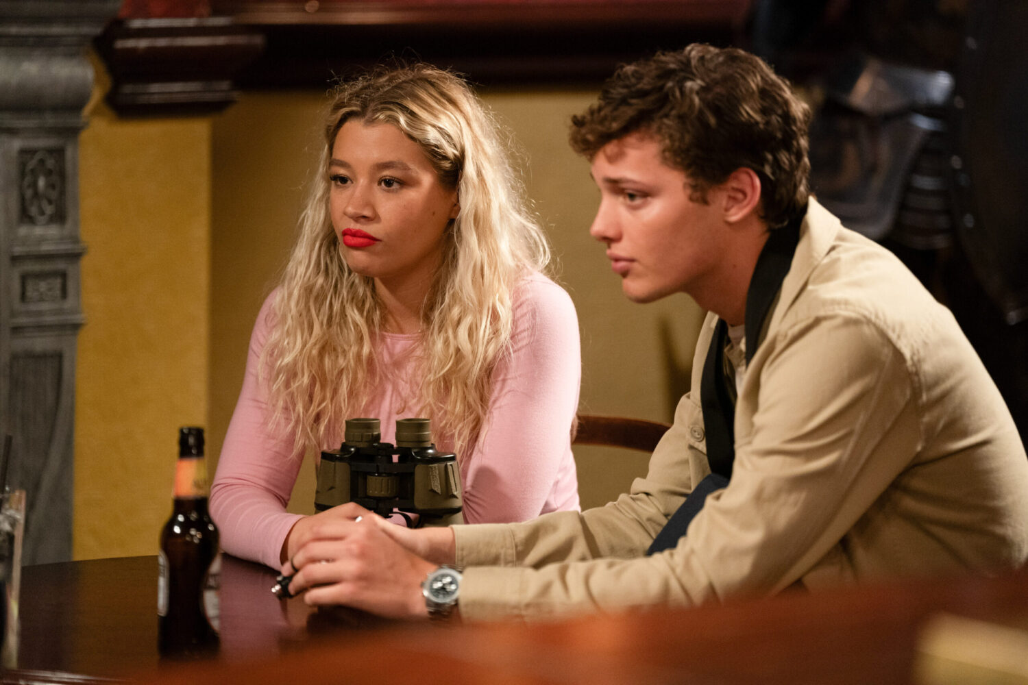 Anna and Freddie look glum in EastEnders