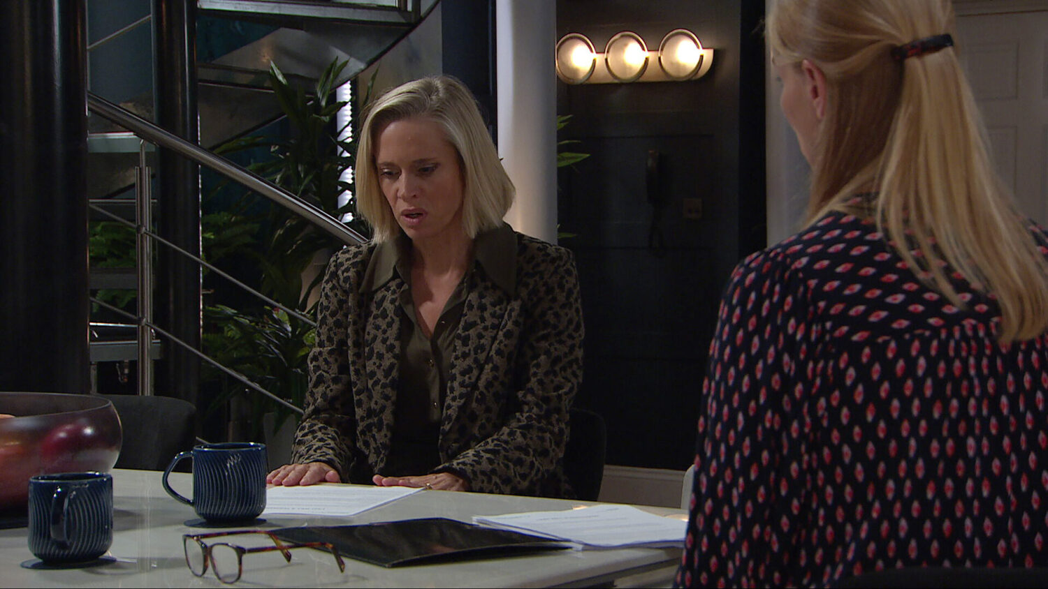 Ruby reading a will in Emmerdale