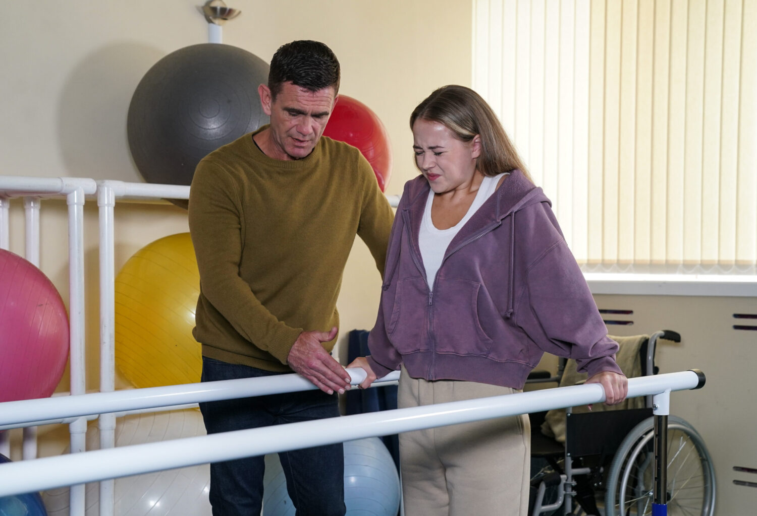 Amy is frustrated with her recovery