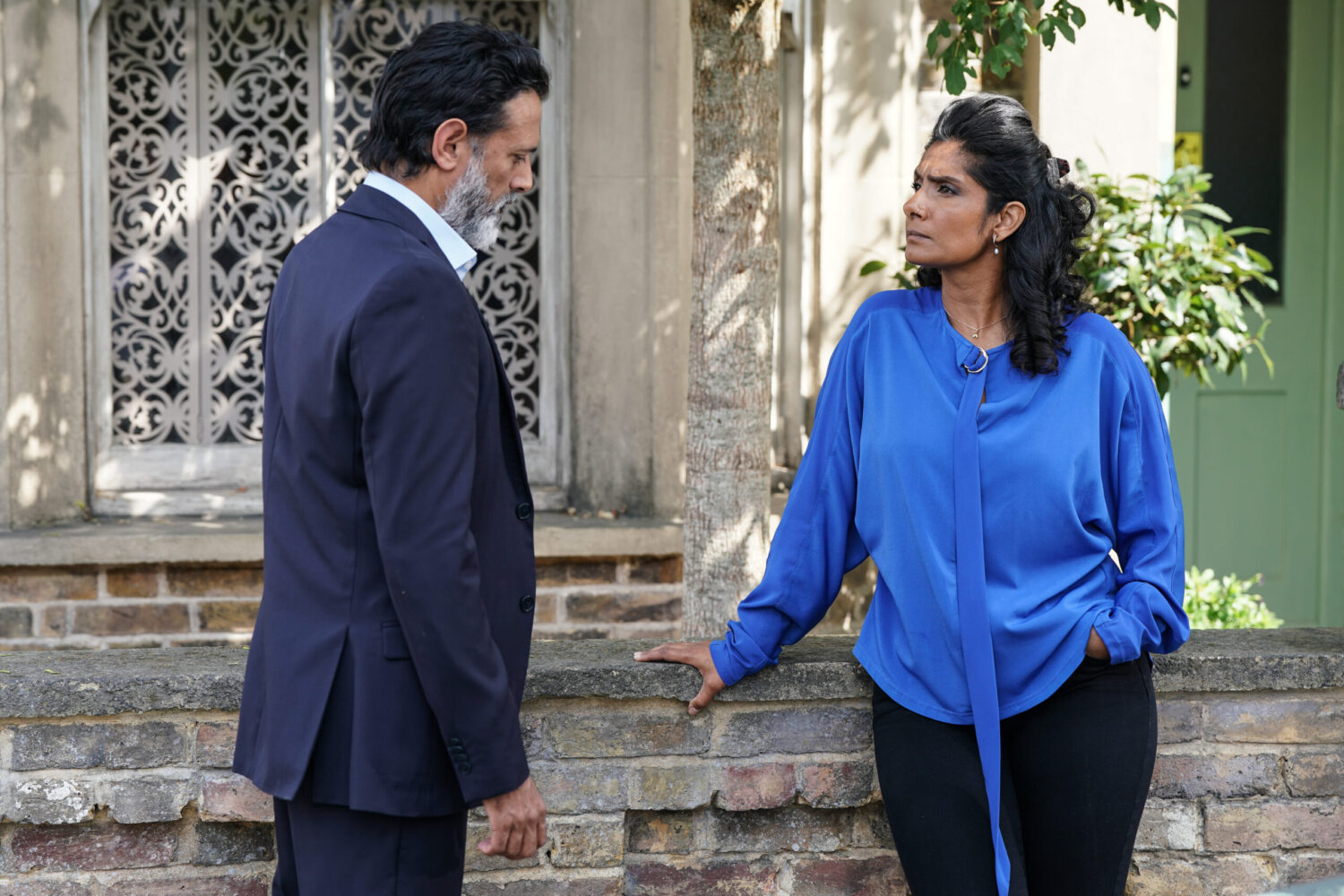 Nish talks to Suki in EastEnders