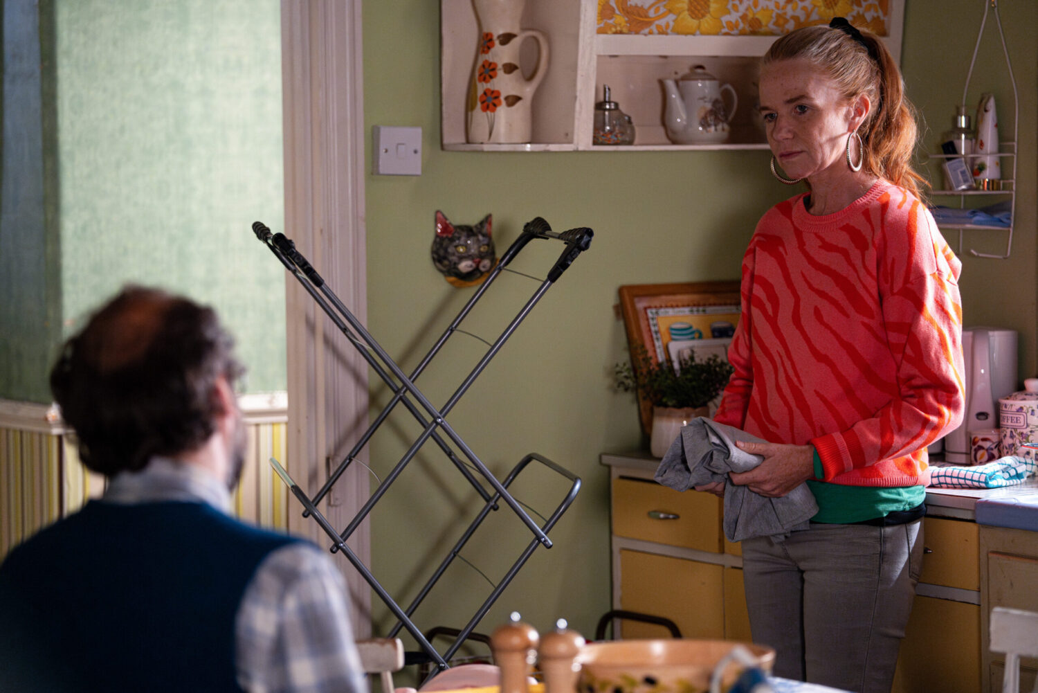 Bianca angry at Reiss in EastEnders