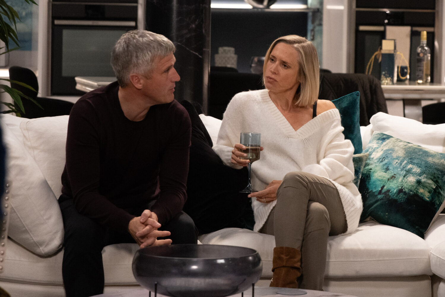 Caleb and Ruby have been quiet of late (Credit: ITV)