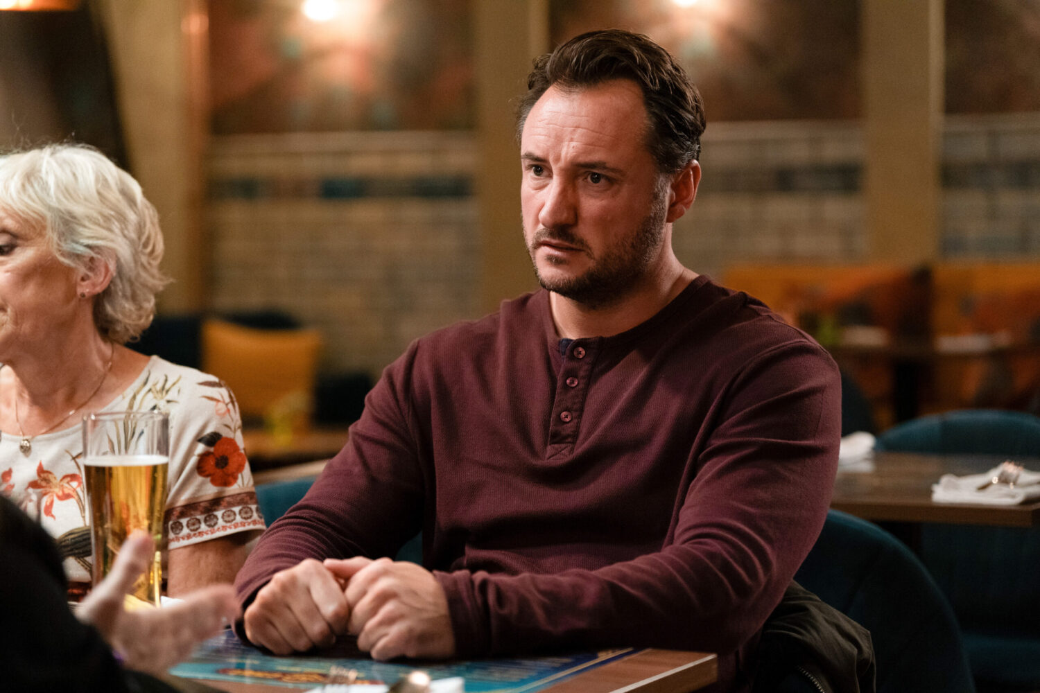 EastEnders' Martin looking miserable