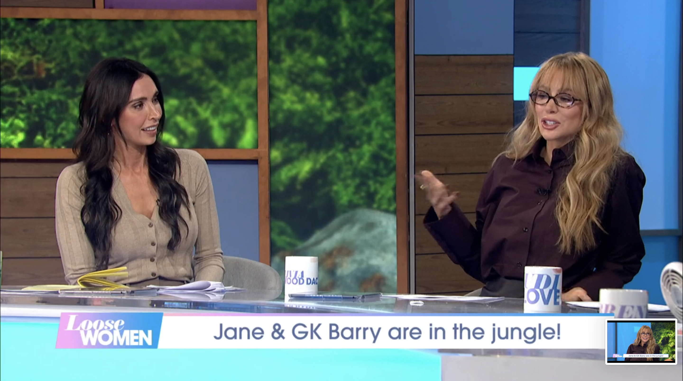 Olivia Attwood and Christine Lampard on Loose Women