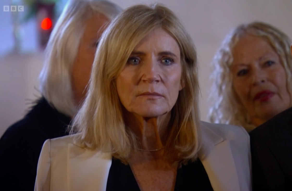 CIndy looking grumpy