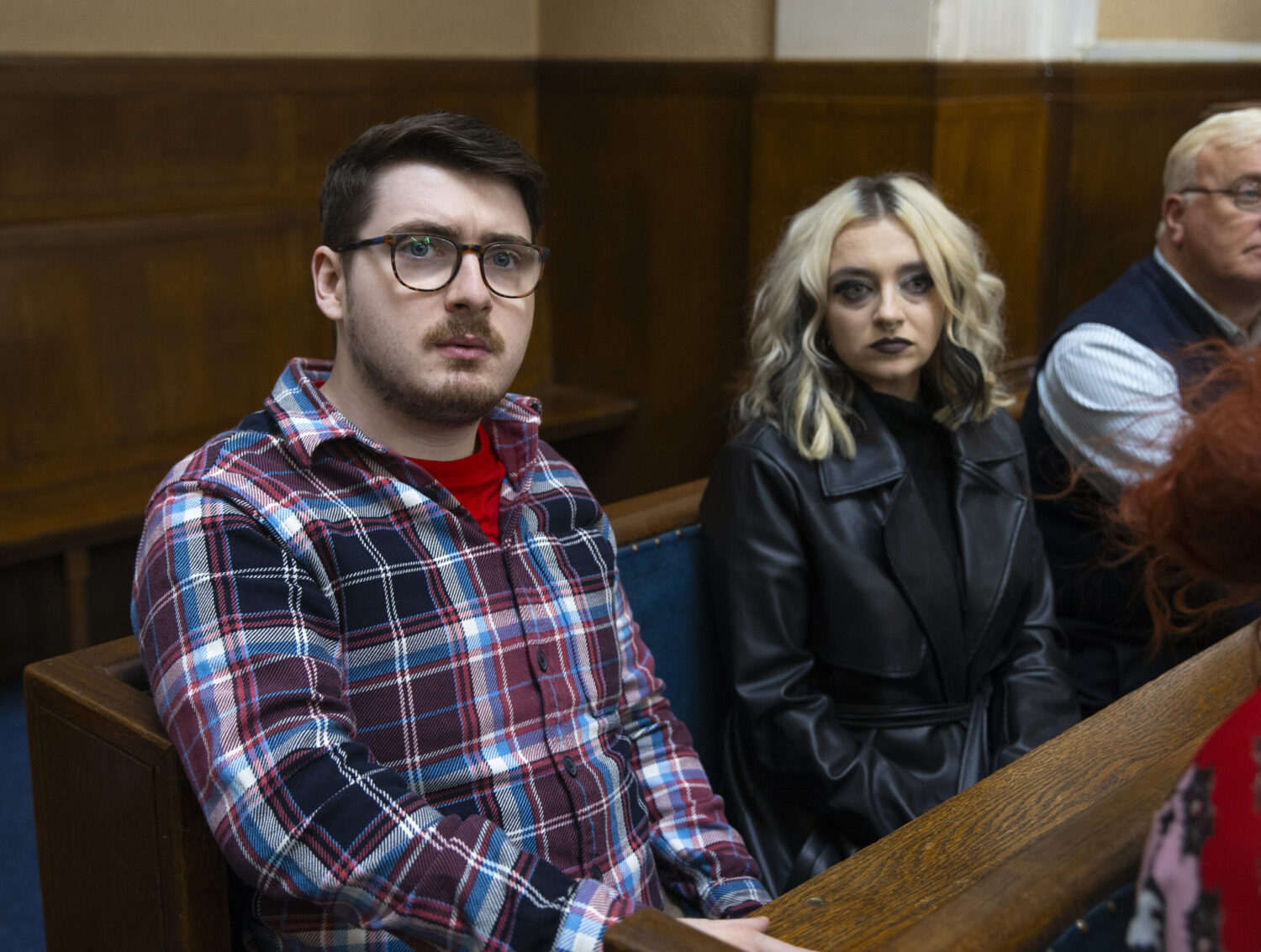 Bobby and Nina in court