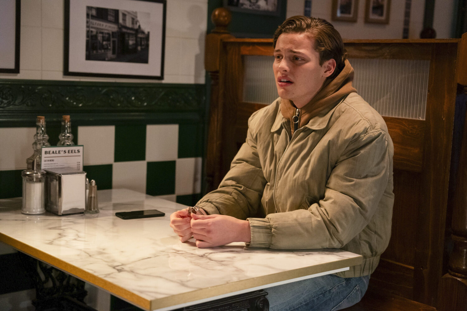 EastEnders' Freddie down in the dumps