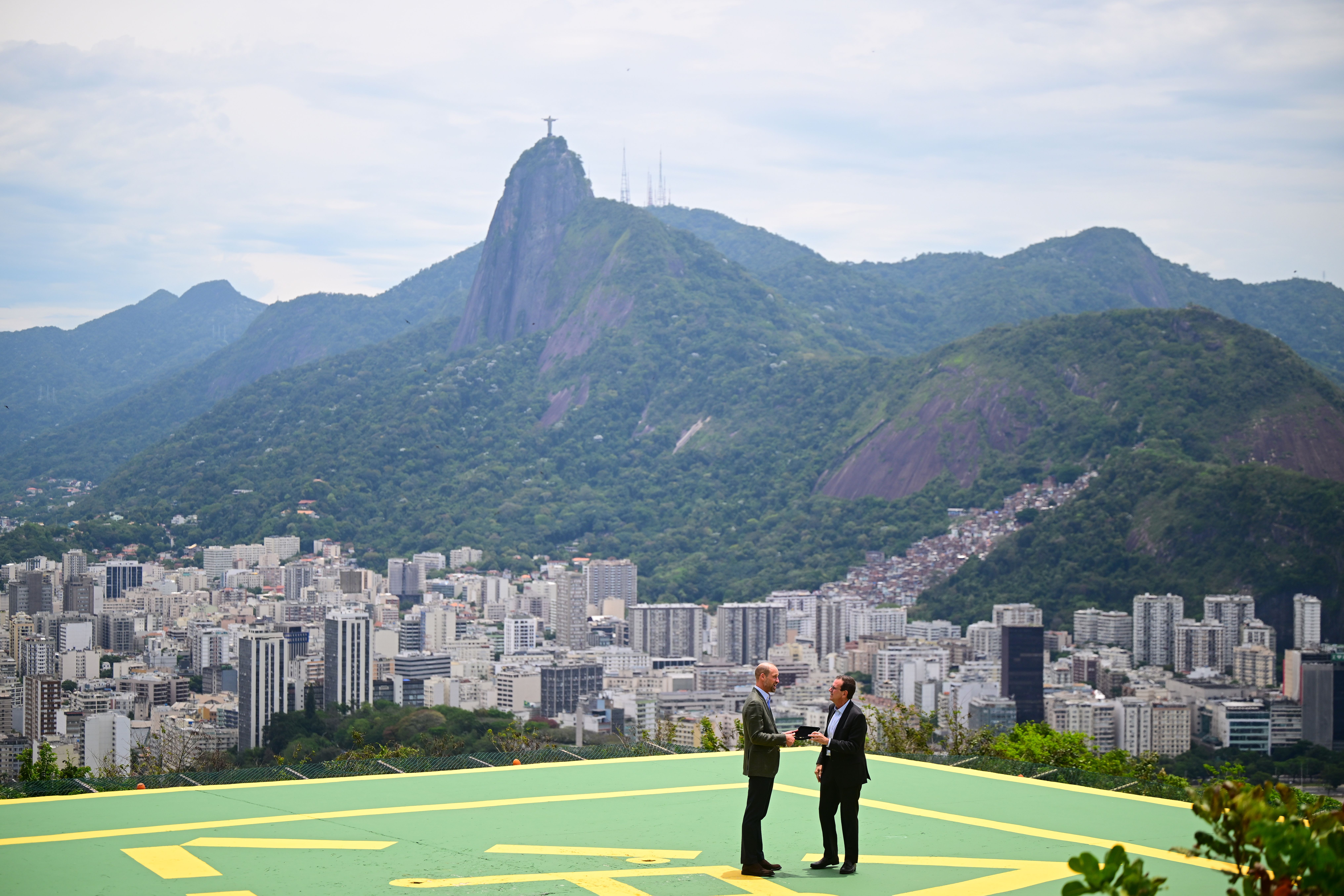 Prince William in Brazil